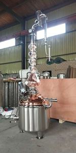 شراء جهاز تقطير الكحول النحاس alembic المقطر الكهربائية النحاس اللقطات لغو اللقطات distillery - Product Image 2