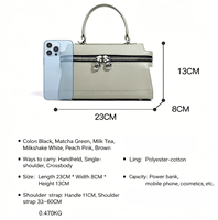 Sac bandoulière de luxe vintage en cuir véritable, design de niche haut de gamme, sac à main élégant pour femmes, vente en gros