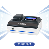 Analyseur de qualité de l'eau à paramètre unique SCITEK, de type banc, avec commutation automatique de la longueur d'onde, écran tactile couleur, stockage de données intégré