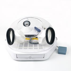 Tandheelkundig Lab Led Licht Touchscreen 4 In 1 Borstelloze Micromotor Handstuk Zandblaster Pen Stof Collector Systeem Met Voetschakelaar - Product Image 1