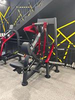 Presse à pectoraux inclinée professionnelle MND SPL Series, ergonomique, à charge libre, pour clubs de fitness