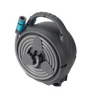 Ensemble de chariot de rangement pour tuyau d'arrosage portable en plastique durable, le plus vendu, avec support de tuyau rétractable autoportant