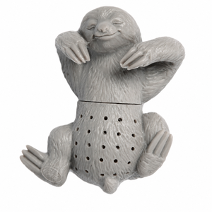 Novità Infusore da Tè in Silicone a Forma di Bradipo, Scoiattolo, Pug, Delfino, <span class=keywords><strong>Nessie</strong></span> - Simpatico Filtro per Tè e Accessorio per Tazza da Cucina - Product Image 1