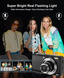 SONIDA Wholesale 5K 64MP 2.8inch Touch Screen 5X Optical <b>Camera</b> Point and Shoot Portable <b>Digital</b> 5K 2.8inch Screen <b>Camera</b> - Product Image 6