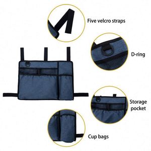 Sacs de rangement latéraux pour fauteuils roulants, avec accoudoirs, pour personnes handicapées, fabriqués en usine BSCI - Product Image 5