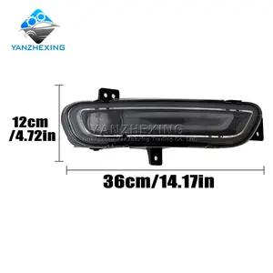 Styling Daytime Running Light For Jeep Grand Cherokee 2017 2018 2019 2020 2021 2022 Front Fog Lamp DRL Headlights Signal Lights