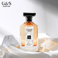 G&S OEM ODM, conception de parfum professionnelle, flacon de parfum en verre octogonal rechargeable personnalisé, 100 ml avec vaporisateur