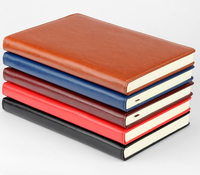 Carnet de notes personnalisé en cuir PU, couverture rigide, portable