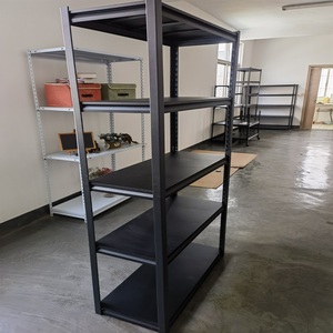 175kg 265kg Estantes de almacenamiento Estanteria Estante de hierro de ángulo ranurado de Servicio Ligero Estante de remache Estantería de haz <span class=keywords><strong>Z</strong></span> - Product Image 4