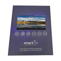 2023 Box Video Bestseller Produkte Grafikkarte Buch für Werbung Kunststoff A4 Binder Ordner Led Video Ring Box Broschüren hersteller