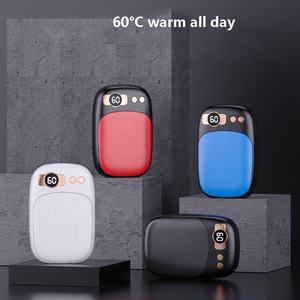 Caldo multiuso <span class=keywords><strong>10000</strong></span> <span class=keywords><strong>MAh</strong></span> <span class=keywords><strong>Powerbank</strong></span> portatile a mano calda tesoro Mini tendenza elettrico a mano Wramer Power Bank con Lcd per le ragazze - Product Image 5