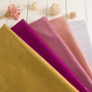 Tela de satén de poliéster 100% orgánico al por mayor de fábrica, estiramiento ecológico de 4 vías para niñas - Product Image 1