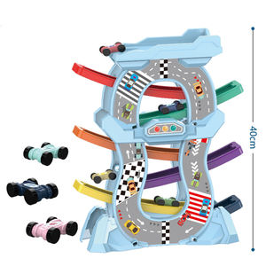 Juego <span class=keywords><strong>de</strong></span> Pistas <span class=keywords><strong>de</strong></span> Carreras <span class=keywords><strong>de</strong></span> Ladrillos con <span class=keywords><strong>6</strong></span> <span class=keywords><strong>Autos</strong></span> <span class=keywords><strong>y</strong></span> 12 Pistas, Regalo para Niños - Product Image 1