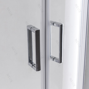 Salle <span class=keywords><strong>de</strong></span> <span class=keywords><strong>douche</strong></span> d'angle avec cadre Porte coulissante en verre trempé Plateau Aspect droit <span class=keywords><strong>Cabine</strong></span> <span class=keywords><strong>de</strong></span> salle <span class=keywords><strong>de</strong></span> bain élégante - Product Image 5