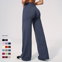 Nouveaux Leggings de Yoga Sportifs Taille Haute pour Femmes, Leggings de Yoga Sans Couture, Leggings Flare, Leggings Flare Imprimés Tie Dye avec Logo