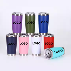 Nhà Máy Bán buôn biểu tượng tùy chỉnh thép không gỉ cách điện sơn tĩnh điện 20oz xe du lịch Cốc Cốc Cốc với nắp cho cà phê - Product Image 4