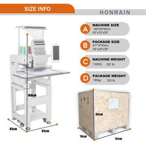 Máquina de Bordar Automática de Alta Calidad con 9 Agujas, de Una Cabeza, Multifuncional, <span class=keywords><strong>para</strong></span> Uso Doméstico, Computarizada, <span class=keywords><strong>para</strong></span> Bordar Gorras - Product Image 3