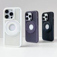 Casing Ponsel Magnetik dengan Penyangga Tarik untuk iPhone 14 Pro Max 14 Pro 14 13 12 Matte Penutup Tahan Guncangan dengan Disipasi Panas.