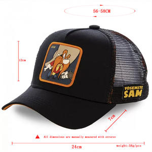 Groothandel Vintage 5-Panel Boerderij <span class=keywords><strong>Trucker</strong></span> Hoed Modieuze Waterdichte Mesh Cap Custom Geborduurde Dieren Patch Strikken Aangebracht Doek - Product Image 3