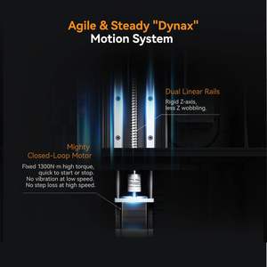 Impresora 3D de Resina Halot Mage S 14K, 220X220X250mm, Impresión MSLA SLA con Plataforma Caliente de Vidrio Templado para Modelos UV - Product Image 5