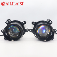 Projecteur de feux de brouillard Bi-LED, phare antibrouillard à lentille bifocale, modification automobile, faisceau bas unique, 12V véhicule, 24V pour Toyota