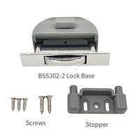 BSS302-2B BANGSUO noir nouvel état Maxus V90 boîte caravane RV camping-car tiroir/armoire serrures de remplacement