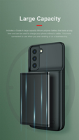 Étui de chargeur de batterie, batterie externe pour toutes les séries Isamsung, étui de chargeur portable, batterie externe pour téléphone, coque de protection