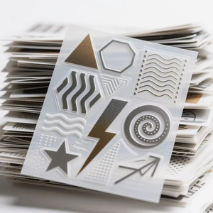 Etiqueta Adhesiva con Relieve, Impresión de Logotipo Personalizado, Etiqueta Mate de Sellado Personalizada, Adhesivos con Logotipo de Marca - Product Image 4