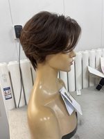 Perruques en cheveux humains SHY Medical, entièrement nouées à la main, cheveux humains doux, effet cuir chevelu naturel, remplacement capillaire, coupe pixie pour femmes