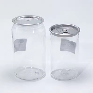 Venta al por mayor de fábrica: Anillo de apertura personalizado de plástico PET transparente desechable para latas de bebidas, té de burbujas, café y zumos. - Product Image 3