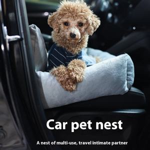 중소형 개를위한 여행 자동차 조수석을위한 뜨거운 판매 개 자동차 소파 - Product Image 2