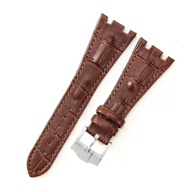 Brown brown stitch+pin buckle