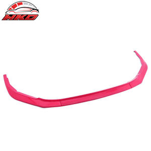 ลิ้นกันชนหน้า สำหรับ Subaru WRX 2022-2025 4 ประตู ทรง IKON สปอยเลอร์คาง PP สีชมพู 3 ชิ้น ชุดแต่งคุณภาพสูง - Product Image 3