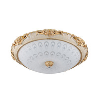 Plafonnier LED moderne et simple avec couvercle en verre, télécommande pour chambre à coucher, salon, balcon, couloir