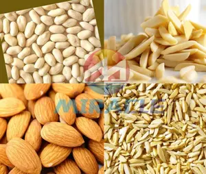 Industrial badam cutter machine nuts cutting almond stripper equipment