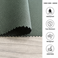 Tissu Oxford 1200D*1200D 44T 100% Polyester Coupe-Vent et Résistant aux Déchirures pour Utilisation Extérieure, Bagages, Tentes, Auvents, Sacs à Dos, PU, PVC, TPU