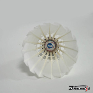 Volant de <span class=keywords><strong>badminton</strong></span> en plumes d'oie super stable de 4e classe <span class=keywords><strong>Plume</strong></span> de lame en liège à 2 couches de l'usine chinoise - Product Image 2