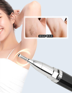 Depiladora 5 en 1 Impermeable, Afeitadora Eléctrica para Mujer, Kit de Cuidado Corporal, Recortadora de Vello Corporal, Recortadora de Vello Íntimo, Recortadora de Cejas y Vello del Bikini - Product Image 5