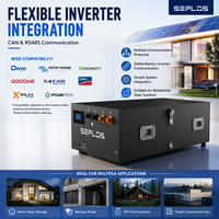 Batterie Lifepo4 Seplos Energy EU Stock 48V 51.2V 314Ah, batterie solaire au lithium 15Kwh 16Kwh, batteries lithium-ion Powerwall