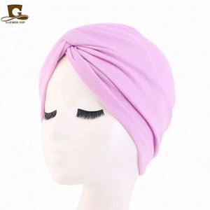 Turbante Unisex para el Hogar, Suave, de Color Liso, con Nudo Cruzado, para Ciclismo, Viajes Diarios - Product Image 3