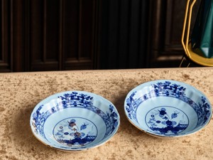 Assiette de dîner en porcelaine à motif floral oriental de style italien, bol à dessert, assiette creuse, tasse à thé, soucoupe, vaisselle de table domestique compatible lave-vaisselle - Product Image 4