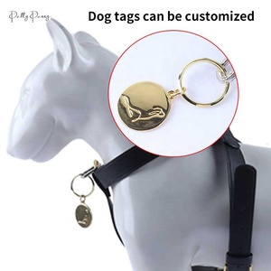 Conjunto de arnés de perro suave sin tirones, conjunto de correas de cuello de Pu ancho, chaleco vegano de cuero para mascotas y Correa, conjunto Hondentuig para mascotas grandes y medianas - Product Image 3