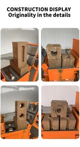 Lồng vào nhau nén đất sét gạch máy hướng dẫn sử dụng đất gạch máy cho quy mô kinh doanh - Product Image 3