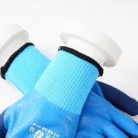 Gants en nylon tricoté enduit de mousse de latex, durables, à usage général, super doux, certifiés CE, anti-coupure, antidérapants, personnalisables