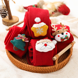 Yiwu Yiyuan Garment Autumn Baby <strong>Girl</strong> Pantyhose <strong>Christmas</strong> Red Cute <strong>Tights</strong> for Baby <strong>Girls</strong> Cartoon Kids <strong>Tights</strong> Cotton <strong>Girls</strong> - Product Image 6
