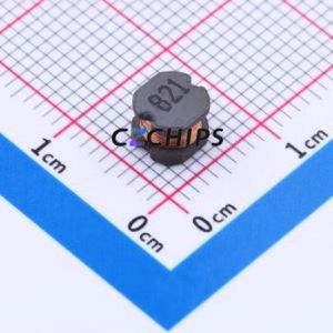 XRCD54-821K ตัวเหนี่ยวนำไฟฟ้าแบบ SMD, 4.5x5.2 มม. ( ค่าความเหนี่ยวนำ: 820uH ) ( ความแม่นยำ: 10% กระแสไฟฟ้าที่กำหนด: 160mA ) - Product Image 1