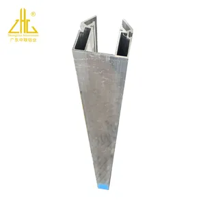 45 Degree Corner U Channel Anodized Aluminum Profile Led Strip Light Extrusion For Linear Leds