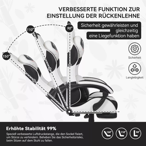 Chaise de jeu <span class=keywords><strong>Panda</strong></span> Design pour joueur de jeu, prix bas, fabricant direct, nouvelle chaise de course pour joueur de sport électronique - Product Image 2