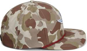Pato Retro camuflaje 256 Snapback gorra de camionero logotipo bordado personalizado perfil bajo papá Gorras gorra poliéster pesca al aire libre - Product Image 5