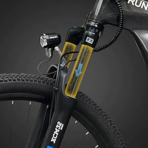 Nouvelle batterie au lithium 17,5 Ah, vélo électrique en aluminium, frein hydraulique double 24 pouces, vélo électrique tout-terrain, 12 vitesses, batterie intégrée, 60 km d'autonomie - Product Image 3